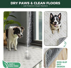 FXW Homeplus Indoor Dog Playpen with Washable Pee Pad, 24" H, 8 Panels | Calm Indoor Play Area, Super Absorbent Pad for Easy Cleanup, for Puppies & Small Dogs, Patented