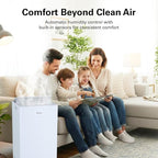 Daikin MCKB70YSAU Room Air Purifier for Home, HEPA, Activated Carbon, Pre-Filter and UVC LED Light, Zero Ozone Product, CARB Certified, 12.5 x 12.5 x 30 in