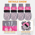KOOLTAIL Dog Socks for Hot/Cold Pavement to Prevent Licking Paws for Hardwood Floors,Anti Slip,Pet Boots&Paw Protector with Grippers,Puppy Shoes Booties for Small Medium Large Senior Dogs