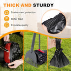 100 Count Dog Poop Bags Compatible with Arm & Hammer Pooper Scoopers, Thickened Pet Waste Bags with Easy-Tie Handles, Leak-Proof for Swivel Bin & Rake（Only Bags）