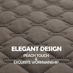 gogobunny 100% Double Sided Waterproof Dog Blanket Soft Pet Bed Cover Reversible Protect Furniture Couch Sofa Car for Puppy Cat Kids (Dark Walnut/Light Walnut, 82x120 Inch (Pack of 1))