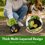 Pupzle 2-Ply Thick Dog Poop Bags For Dogs, Multi-layered Hand Protection | Thick Dog Poop Bags and Odor Blocking Heavy Duty Large Doggy Bags, Includes Pouch, Lavender Scented 250 Bags For Pet Waste