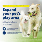 PetSafe Wireless Fence Extra Transmitter, Increase Your Existing Wireless Fence Boundary – Pet Containment for Dogs and Cats - From the Parent Company of the INVISIBLE FENCE Brand, Gray | Base Unit Only, Replacement, Extra, Expand Existing PetSafe Wire...