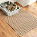 Cat Litter Mat, 35"x23" Large Litter Trapping Mat for Litter Box | Waterproof, Non-Slip Kitty Pad, Urine-Resistant, Scatter Control, Cut to Fit