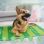 FIFA Dog Cooling Mat, Cooling Blanket for Dogs,Washable, M | Official FIFA 2026, non-slip foldable, 35.4x23.6in, for dogs cats, M