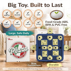 KADTC Dog Chess Puzzle Toy, Large Size, 3 Levels of Step-by-Step Challenge Beginner to Advanced Slow Feeder & Mental Stimulation for Smart Dogs Enrichment Toys