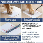 Spark Paws 365 Dog Shoes - All-Season Boots for Winter Snow & Hot Pavement | Water-resistant, anti-slip, stay-on straps - rain, ice & summer booties in one. Reflective; small, medium & large dogs