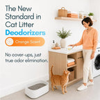 Litter Box Magic Cat Litter Deodorizer Gel, Orange Scent, 16 Oz, Pack of 2 | Odor-Absorbing Gel Jar Neutralizes Cat Litter Box Odors with a Fresh Orange Scent. Multi-Cat Smell Eliminator. Non-Toxic.