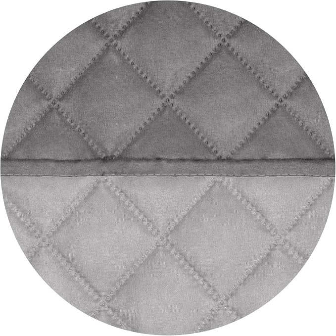 PureFit Reversible Chair Sofa Cover Dog Couch Covers for Sofa, 25.5 in | Gray/Light Gray, Water Resistant Couch Protector, Washable Pet Couch Cover with Non Slip and Elastic Straps For Kids