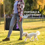 Siedihit Dog Cat Playpen, Puppy Pet Playpen, Small Dogs Tent Crates Cage | Indoor/Outdoor, Portable Pop Up Dog Kennel Playpen with Carrying Case for Dogs/Cats/Rabbits,Purple