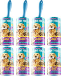 POPCHOSE Lint Roller for Pet Hair Extra Sticky, 720 Sheets with 3 Handles | Dog and Cat Hair Remover for Clothes, Furniture, Couch, Lint Roller for Carpet