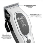 Wahl USA Pet-Pro Corded Clipper & Battery Trimmer Pet Grooming Kit for Dogs | At Home Dog Grooming For Full Hair Clipping, Face & Paw Trims, Light To Thick Coats, Brand Used By Professionals – Model 9284