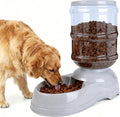 Automatic Dog Feeders,3 Gallon Capacity Gravity Food Dispenser for Large Dogs,Automatic Dog Feeder Large Breed, Pet Feeder Station Food Dispenser