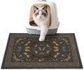 Unicorn Catcher 24"x15" Cat Litter Mat Non-Slip Washable Litter Box Mat | High-Density PVC Litter Catcher Mat Efficiently Traps Scattered Litter From Paws To Keep Floors Clean