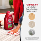 Nature’s Miracle Advanced Dog Stain & Odor Eliminator, Severe Mess, 1 gal | Enzymatic Cleaner Eliminates the Toughest Dog Messes, For Use on Multiple Surfaces, Safe For Pets and Home*, Fresh Scent
