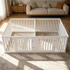 Dog Playpen Expansion Panels 4-Packs, Height 25.6 inch, White