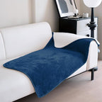 gogobunny Dog Blanket, Waterproof Reversible Sherpa Fleece Throw Blanket, Furniture Cover for Bed, Couch, Sofa Protection from Liquid Pee and Pet Fur of Puppy, Cat (Navy Blue, 30x70 inches)