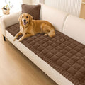 Smiry Couch Cover for Dogs, Non Slip Fuzzy Pet Sofa Covers Washable | Sofa Slipcovers for 2-3 Cushion Couch, Soft Thick Furniture Protector for Cats Dogs, Against Fur, Dirt, Scratch (27.6"x59")