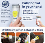 PAWSPIK Professional Dog Grooming Vacuum Kit, Dogs & Cats, Direct Handheld Control, 7 Grooming Tools, Deshedding and Dematting for Grooming, Large 2.2L Dust Bin, UL, HEPA Filter | Direct Handheld Control, 7 Grooming Tools, Deshedding and Dematting for ...