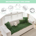 ZQFFB Couch Cover for Dogs Washable Non-Slip Pet Friendly Sofa Protector | Multiple Sizes Dog Blanket Fit Sectional Sofas & Loveseats, Prevents Pet Hair, Scratches & Stains