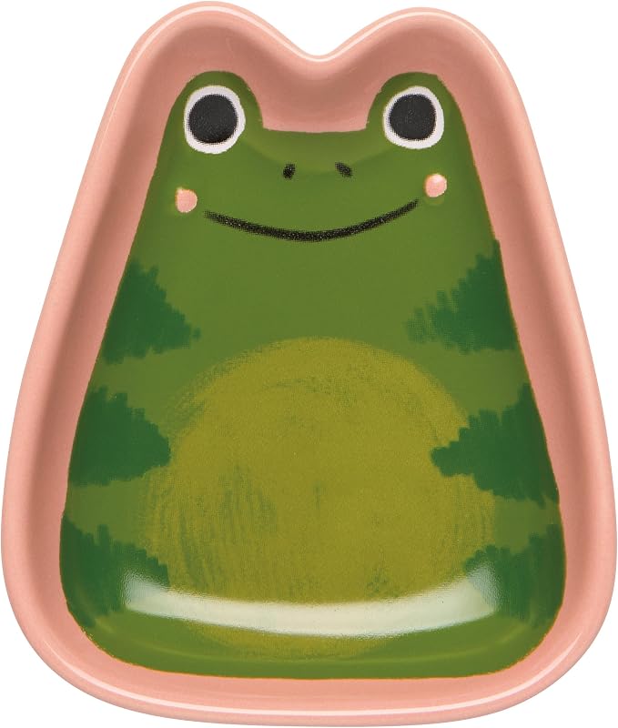 Jubilee Stoneware Pinch Bowls, Ribbit