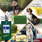 Ireer 5000 Pcs 50 Counts Pet Waste Bags Bulk, Dog Bags with Fit Hang Hole Easy Single Pull for Parks, Hoas Residential Use, Dog Waste Station, Compatible with Poop Station Dispensers (Green)