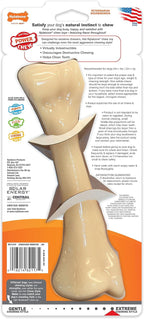 Nylabone Power Chew Monster Bone Dog Chew Toy, Chicken Flavor, XX-Large | Durable dog toys for aggressive chewers, long lasting, discourages destructive chewing, flavor throughout, for dogs 50++ lbs