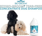 Bio-Groom Econo-Groom Tearless Dog Shampoo Concentrate - Cat & Dog Bathing Supplies, Puppy Shampoo for Gentle Skin, Cruelty-Free, Made in USA, Hypoallergenic, Tear-Free Dog Products - 2.5 Gallons | Cat & Dog Bathing Supplies, Puppy Shampoo for Gentle S...