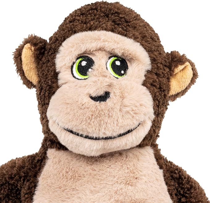 KONG Knots Oversized Dog Toy - Large/X-Large - with Inner Rope Skeleton (Frog/Monkey Combo)