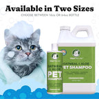 Oatmeal Shampoo for Dogs - Helps Dry Coats & Itchy Sensitive Skin, 16 oz | Aloe Vera, Chamomile, Jojoba Oil, Vitamin E, No Parabens or Artificial Dyes