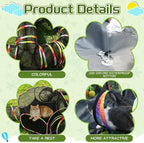 CypherX Outdoor Cat Enclosure,Portable Cat Tent with Tunnel Popup Catio | 4-in-1 modular design: 2 tents,11.8" wide tunnels & carry bag. Durablepop-up setup for small animals, rabbits & cats.