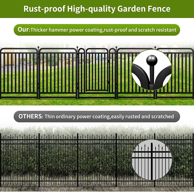 Heavy Duty Tube Dog Playpens,Dog playpen Outdoor for Large Dogs,Puppy Play Pen for Indoors,40" H 32 Panels