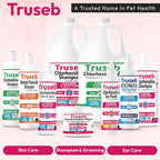 Truseb Advanced Strength Medicated Chlorhexidine for Dogs Cats Horses Skin Spray with Aloe Vera - Medicated Ketoconazole Spray for Skin Irritation, Hot Spots, Redne (Medicated Ketoconazole Spray, 8oz)
