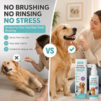 Pet Oral Care Spray, Dog Dental Spray for Dog Teeth Cleaning, Natural Dog Breath Freshener, Daily Dog Dental Care & Cat Dental Care Solution,No Brush Required Pet Mouth Freshener Spray for Dogs & Cats | Dog Dental Spray For Dog Teeth Cleaning & Cat Den...