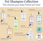 Bobbi Panter Puppy Dog Shampoo Milk Protein, Jasmine, Sunflower & Chamomile – Gentle Nourishing Formula for Puppies & Sensitive Skin, Tear-Free, 30:1 Concentrate, Made in USA, 14 oz
