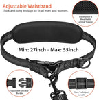 Uppetly Hands Free Dog Running Leash with Waist Belt, Dual Handle Elastic Bungees Retractable Rope for Small and Medium Dogs, Reflective Stitches for Walking Hiking Biking (Medium Pink, 8-25lb)