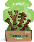 Benebone Medium 4-Pack Dog Toys for Aggressive Chewers – Under 60 lbs