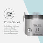 Wahl Pro Animal Prime Series Blades - Professional Fine Tooth Pet Clipper for Horse, Cat & Dog Grooming - Made from High-Carbon Steel - #9, 2.0mm