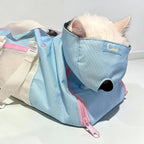 Cinf Cat Restraint Grooming Bag, Anti-Scratch Tool for Nail Trimming | Safe grooming restraint bag controls cat movement for bathing, nail trimming, injections and veterinary examinations