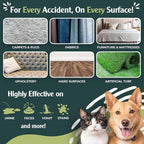 Sprinkle & Sweep: Pet Stain & Odor Enzyme Spray - 24oz, 2 Pack - No Scrubbing Concentrated Formula, Dog & Cat Urine Destroyer, Carpet Spot Cleaning
