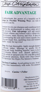 Chris Christensen - Pro-line Fair Advantage. Shampoo - 16 Oz.
