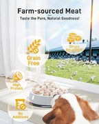 Freeze Dried Chicken Cats & Dogs Treats, 17.63 oz(1.1LB) | High Protein Single Ingredient - No Additives | Grain Free | Training & Nutrition Supplements, Sealed Box
