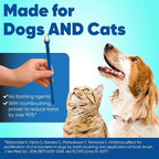 C.E.T. Enzymatic Toothpaste for Dogs and Cats, Malt, 2.5oz | Plaque and tartar control for fresh breath, pet dental care toothpaste, Dual enzyme system, malt flavored toothpaste