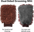 Pride and Groom THE MITT KIT: A Waterless Bath for Dogs - Foaming Dry Shampoo and a Pet Sensitive Glove for a Rinse Free Cleanse and to Eliminate Odor