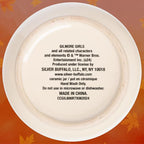 Silver Buffalo Gilmore Girls Wax Resist, Ceramic Cookie Jar, Bamboo Lid | Luke's Cafe Logo, 5 x 5 x 6.5 Inches