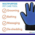 Allerpet Cat Dander Remover w/Free Pair of Grooming Gloves & Mitt (12oz)