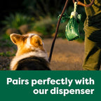 Earth Rated Dog Poop Bags on Refill Rolls, 120 Bags, Unscented | Guaranteed Leak Proof and Extra Thick Waste Bag Refill Rolls