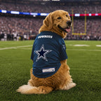 Littlearth NFL Dallas Cowboys Stretch Pet Jersey, Team Color, Small