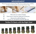 Spark Paws 365 Dog Shoes - All-Season Boots for Winter Snow & Hot Pavement | Water-resistant, anti-slip, stay-on straps - rain, ice & summer booties in one. Reflective; small, medium & large dogs