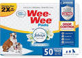 Four Paws Wee-Wee Odor Control Dog Pee Pads with Febreze Freshness